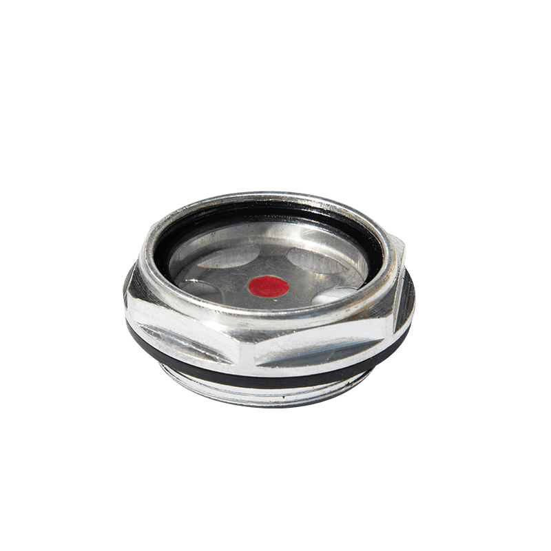 Aluminijsko ulje razina vida staklo